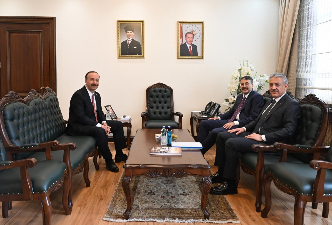 Valilerden Bakan Yardımcısı Çelik'e ziyaret!