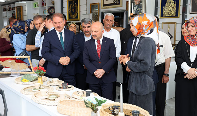 ''Kadınlarımızın aile bütçelerine katkıda bulunmaları son derece kıymetli'';