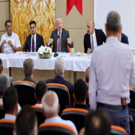 Vali Duru Eskil’in sorunlarını masaya yatırdı
