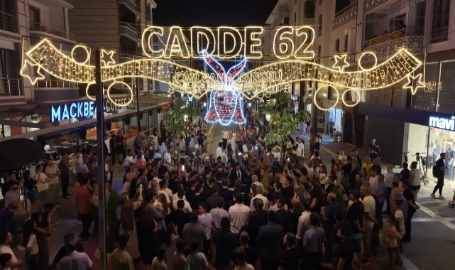 Vali Şefik Aygöl Cadde62'nin açılışını yaptı: "Şehrimize hayırlı olsun"