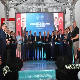 Cumhurbaşkanı Yardımcısı Yılmaz Bingöl’de Ziver İlkokulu’nun açılışını yaptı