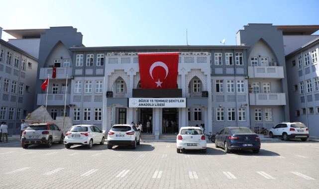 15 Temmuz Şehitleri’nin adı Düzce Lisesi’nde de yaşatılacak