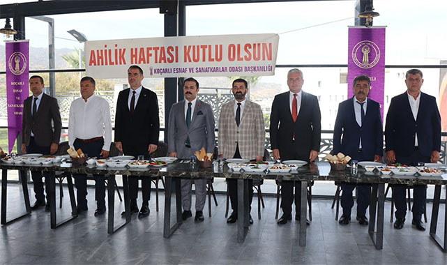 Koçarlı'da Ahilik Haftası kutlandı: ''Bu geleneği genç nesillere aktarmamız gerekiyor'';