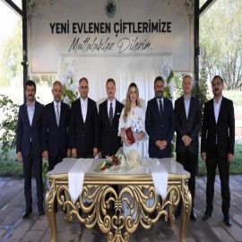 Orta Kaymakamı İnce, dünyaevine girdi