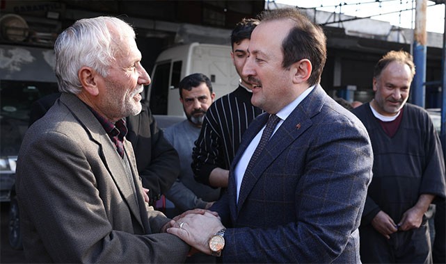 Vali Pehlivan'dan 'Yılın Ahisi'ne ziyaret: Her sabah 'bismillah' diyerek dükkanını açıyor!