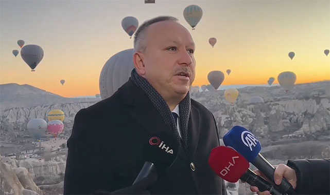 Sıcak hava balonculuğunun başkenti Kapadokya'da tarihi başarı: Hedef 1 milyon turist!;