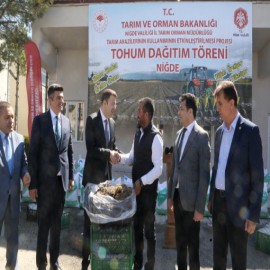 Niğde'de atıl araziler üretime kazandırılıyor