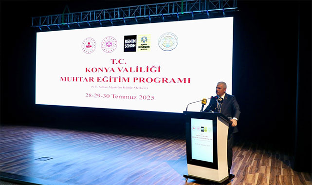 ''Muhtarlarımız vatandaşla devlet arasındaki temel yapı taşıdır'';