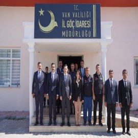 Göç İdaresi Başkanı Muhammet Selami Yazıcı’dan Van’a çalışma ziyareti