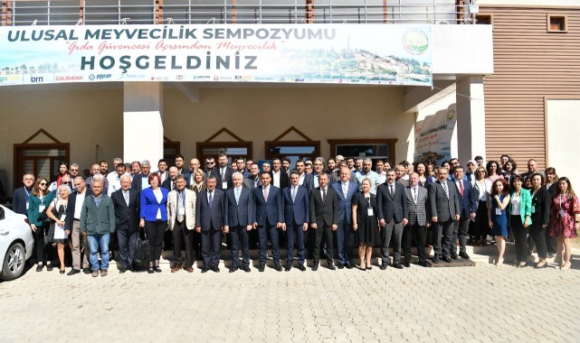 Meyvecilik ‘Ulusal Sempozyum'da masaya yatırıldı