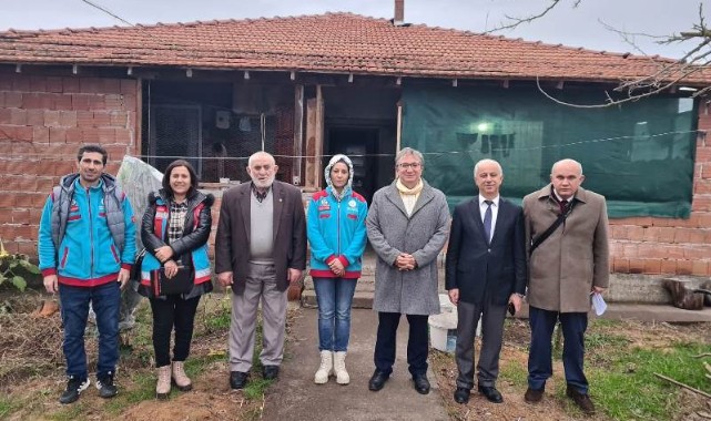 Evde bakım hizmetinden faydalananlara moral