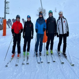 Palandöken’de kayak keyfi