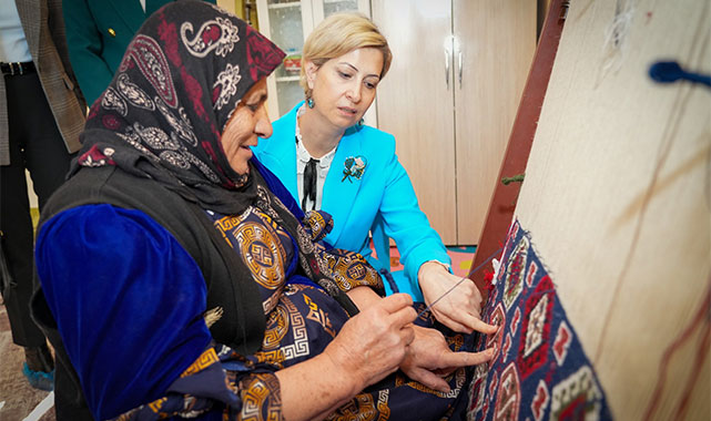 "Kadınlarımız isteyince her türlü zorluğu yenebilecek güçteler";