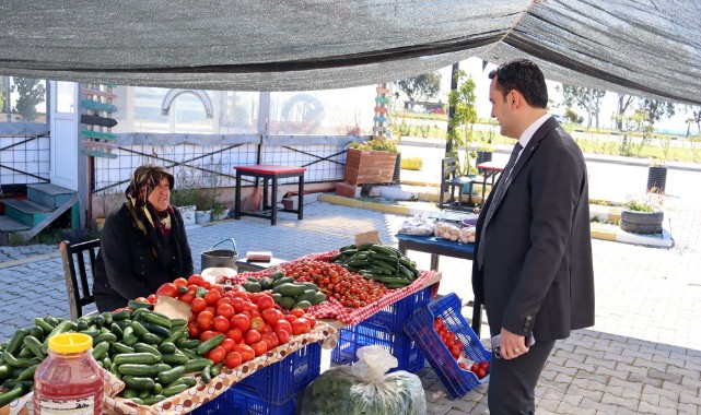 Çarşamba pazarı esnafının nabzını tuttu