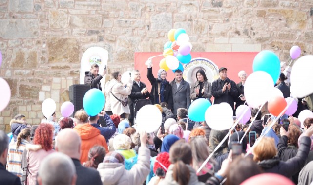 Sinop'ta balonlar Uras bebek için uçtu