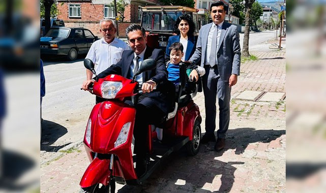 Evde eğitim gören öğrencinin hayali gerçek oldu