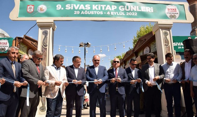 Sivas için kitap vakti: 9. Kitap Günleri başladı