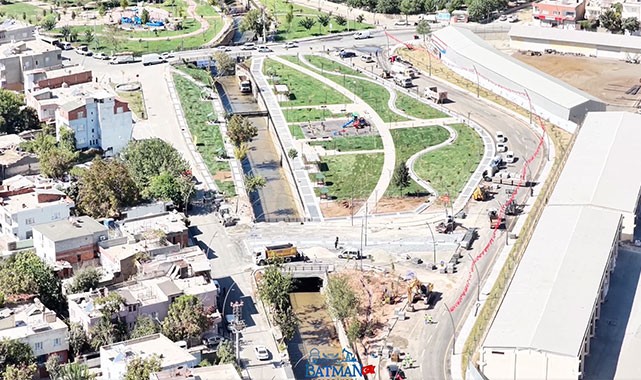 Batman’ın yeni yüzü İluh Bulvarı hizmete açıldı