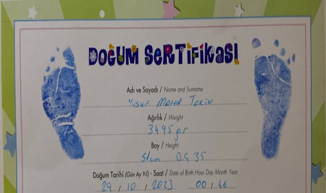 “Hoş geldin oğlum, hoş geldin Cumhuriyet”