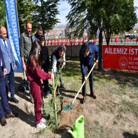 "Diktiğimiz her bir fidan Kırşehir’e umut olacak"