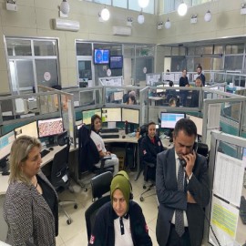 112 çağrılarını cevapladı