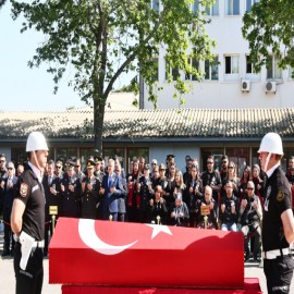 İzmir şehidini uğurladı!