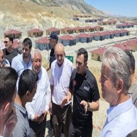 Gölbaşı Kaymakamı Algın: "Savran Köyü'ndeki konutların tamamı hak sahiplerine verildi"