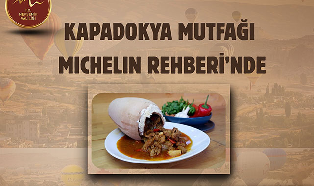 Kapadokya mutfağı dünya sahnesine açıldı;