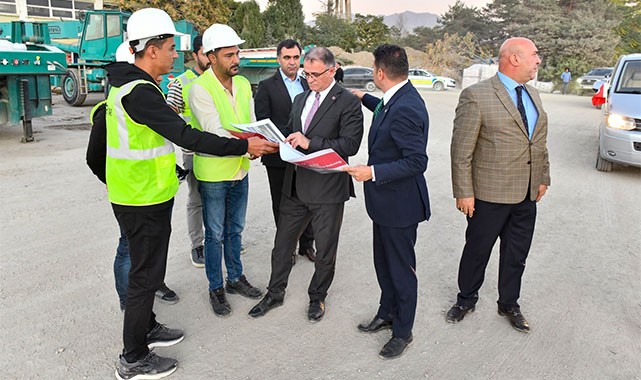 Vali Balcı, Van'ın yeni çehresi valilik inşaatını inceledi