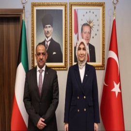 Bakan Yardımcısı Yiğitbaşı, Kuveytli mevkidaşıyla görüştü