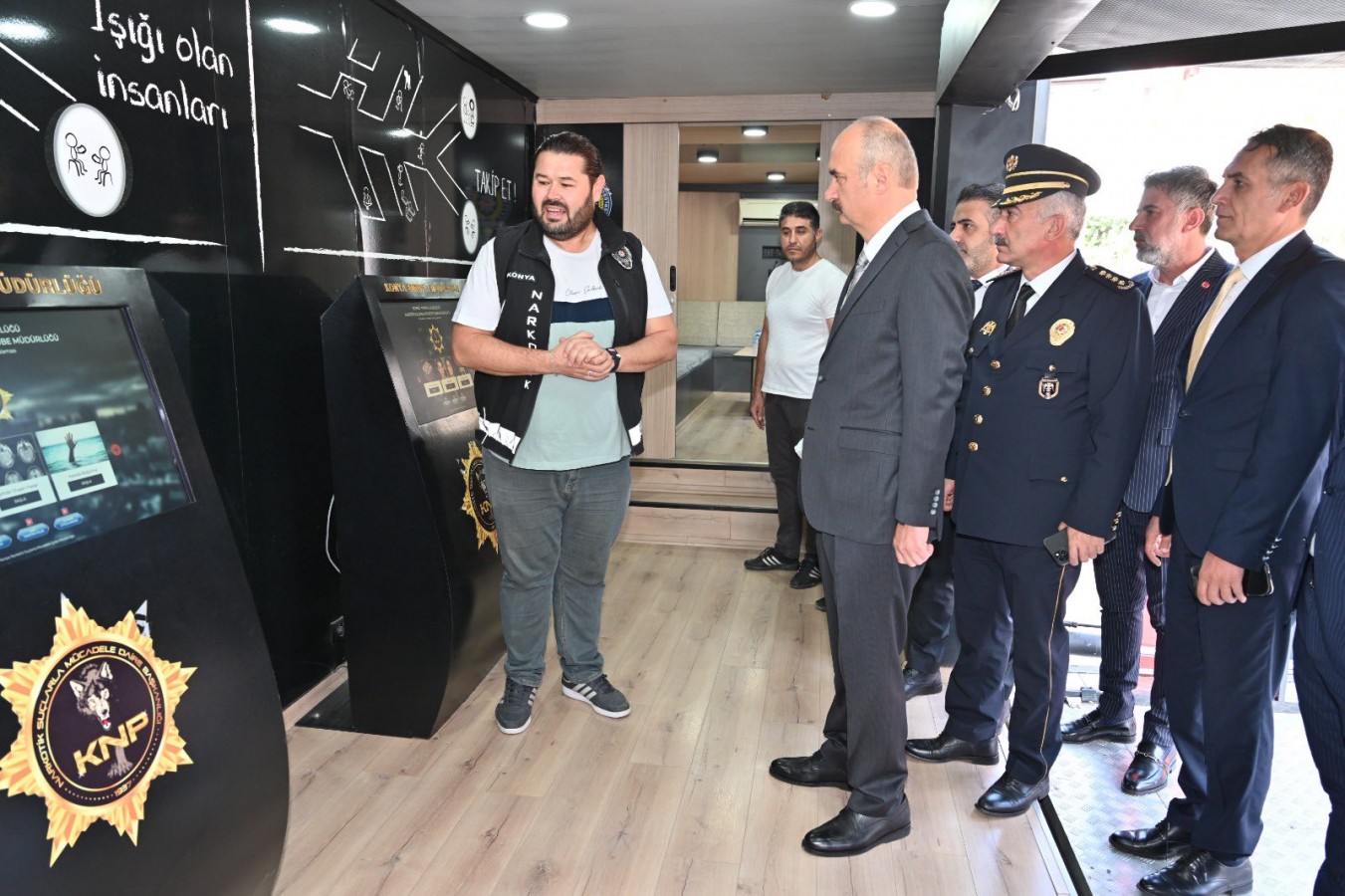 Batmanlı vatandaşlar NARKO TIR ile bilinçlendi;