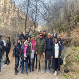 Gençleri Ihlara Vadisi’nde gezdirdi
