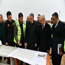 584 deprem konutunda çalışmalar sürüyor