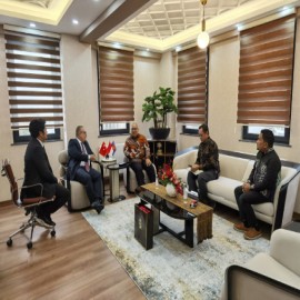 Kaymakam Boztepe’den Endonezya Başkonsolosu Harsono’ya ziyaret